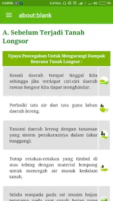 Siap Siaga Bencana Alam android App screenshot 2